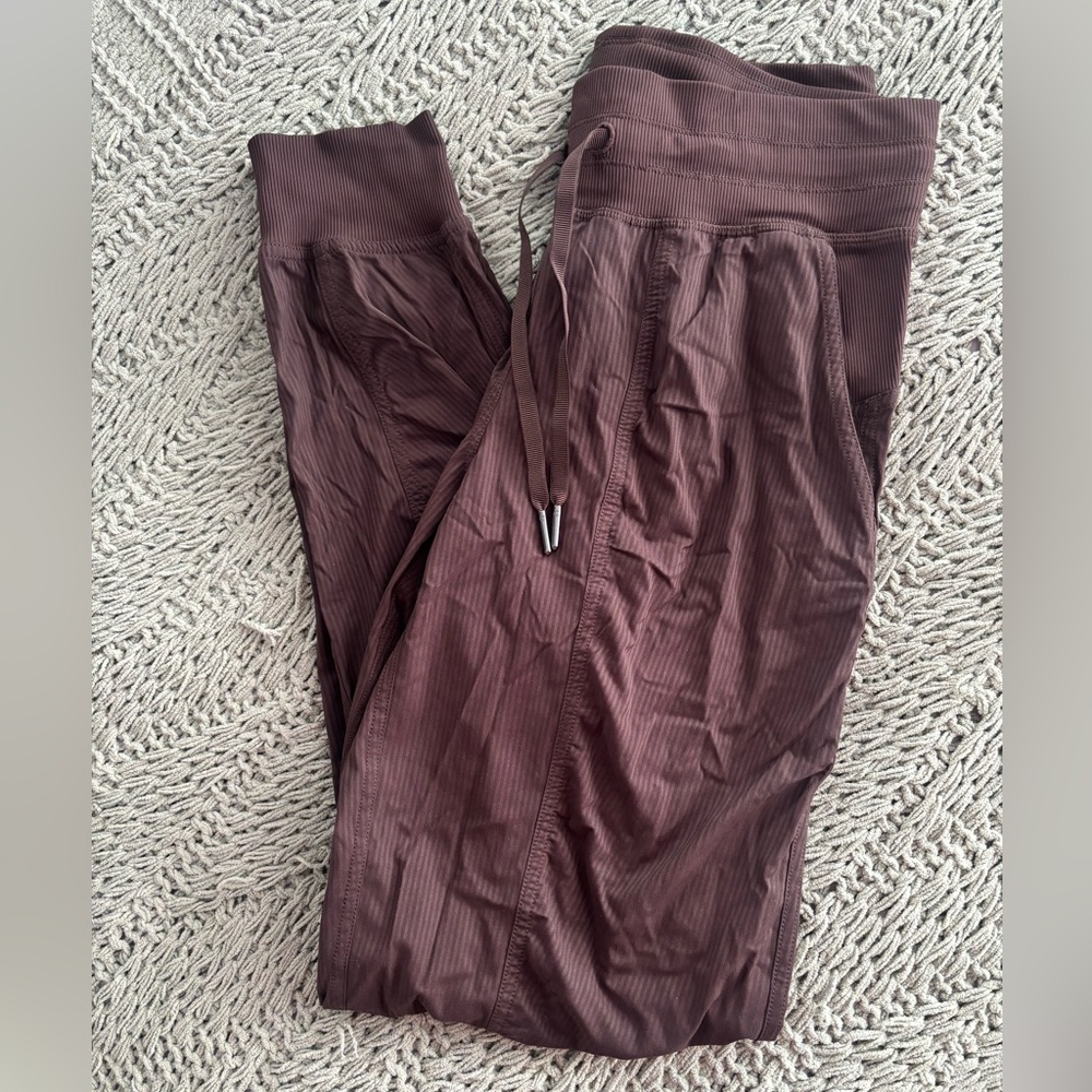 Lululemon Athletica Chocolate Ribbed Joggers